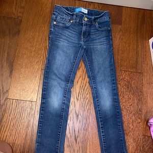 Blue levi's jeans.  Size Toddler 8.